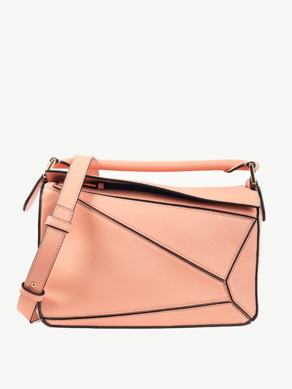 Loewe SS/21 Puzzle Small Blossom Calfskin Handbag